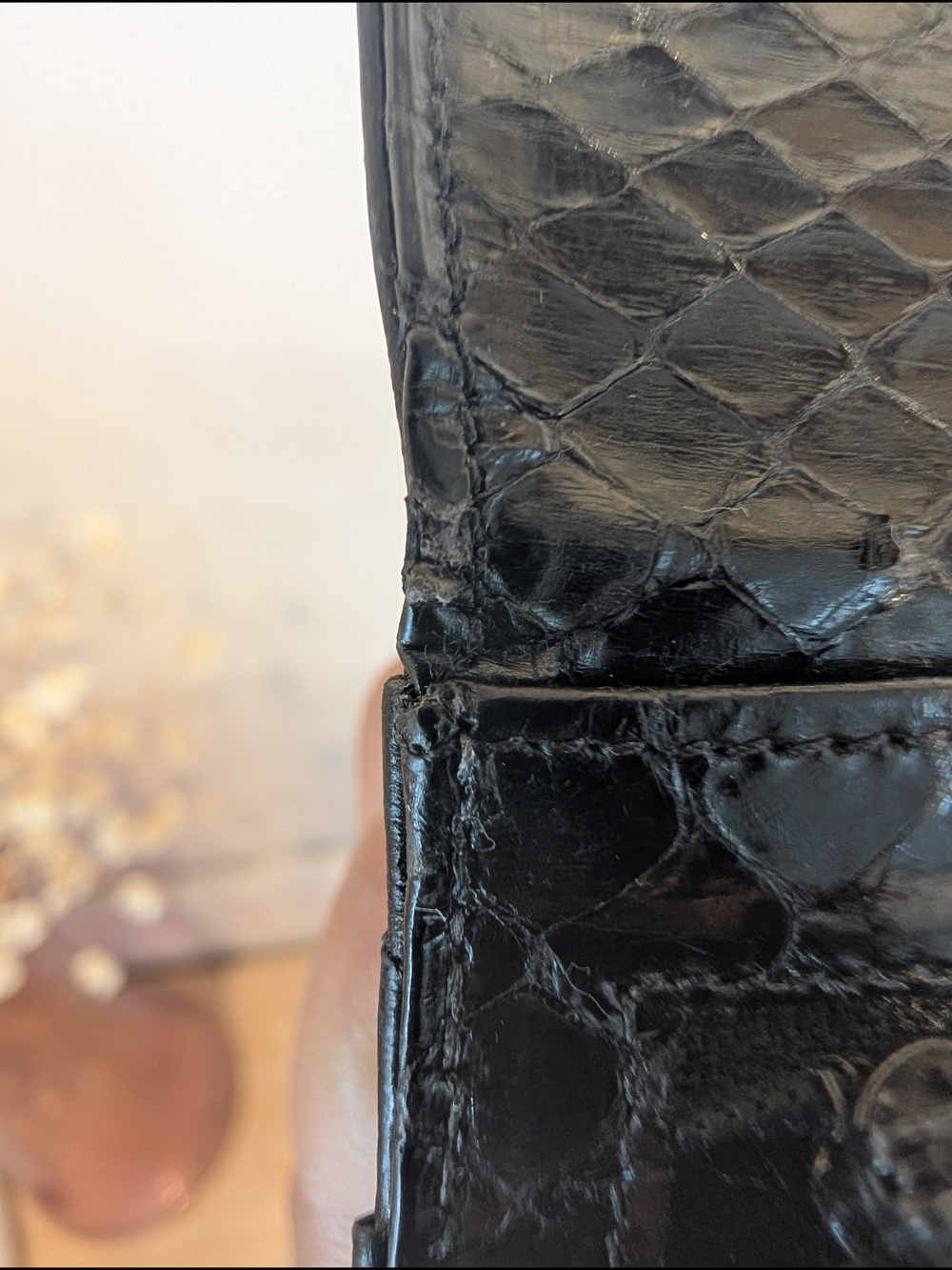 Vintage Birks Embossed Leather Wallet - Picture 9 of 11
